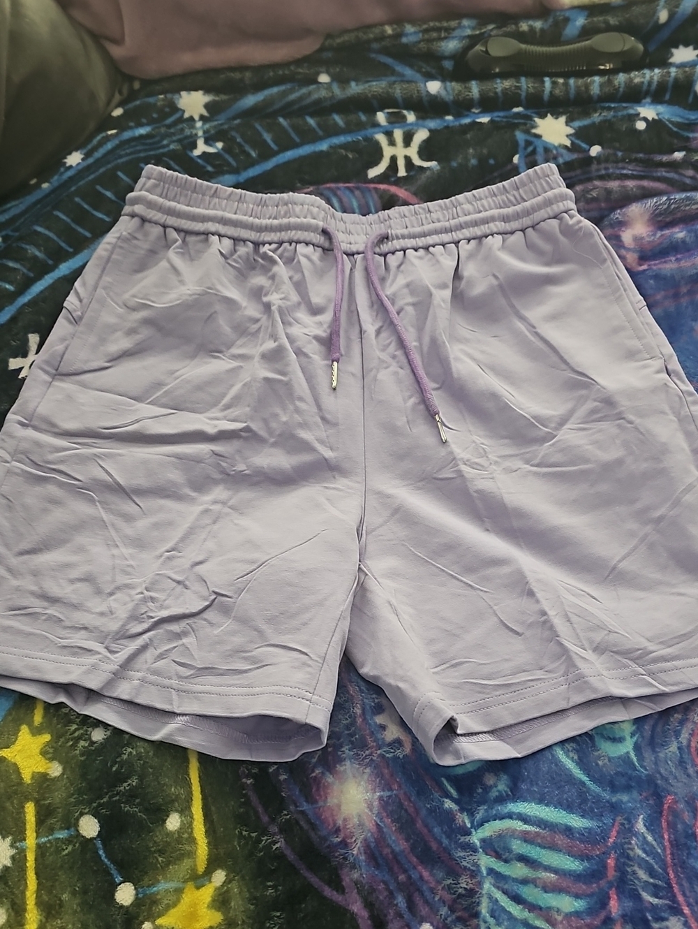 NWOT Amazon Women's Lavender Athletic Shorts